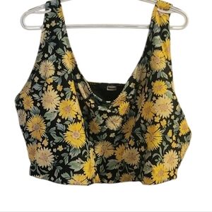 Old Navy Plus Sized Floral Women's Bikini Top Size 4X